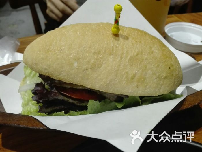 原件牛扒汉堡包