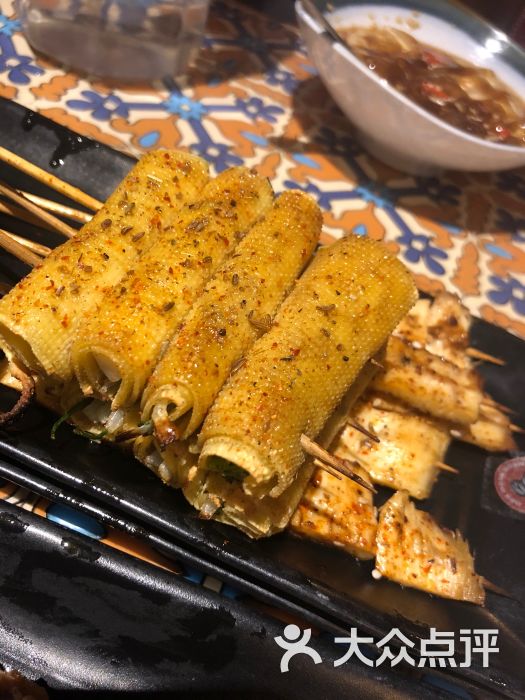 烤豆皮卷