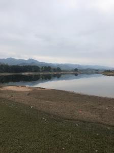 大洪河水库"大洪湖是重庆主城周边不远的一个风景区位.