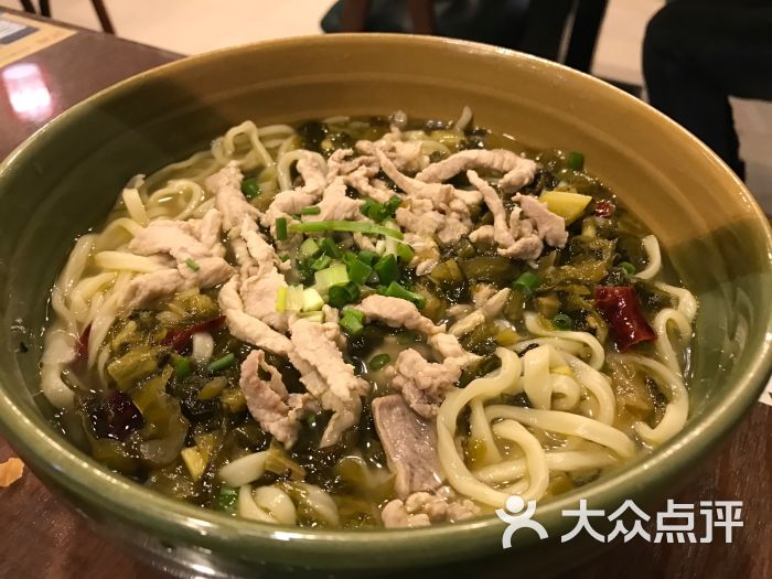 31度北西北风味主题餐厅咸菜肉丝面图片 第7张