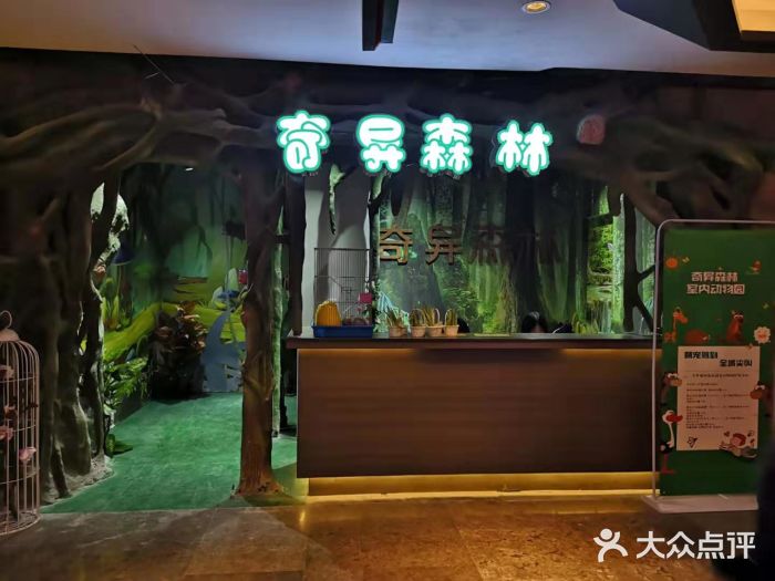 奇异森林室内动物园图片