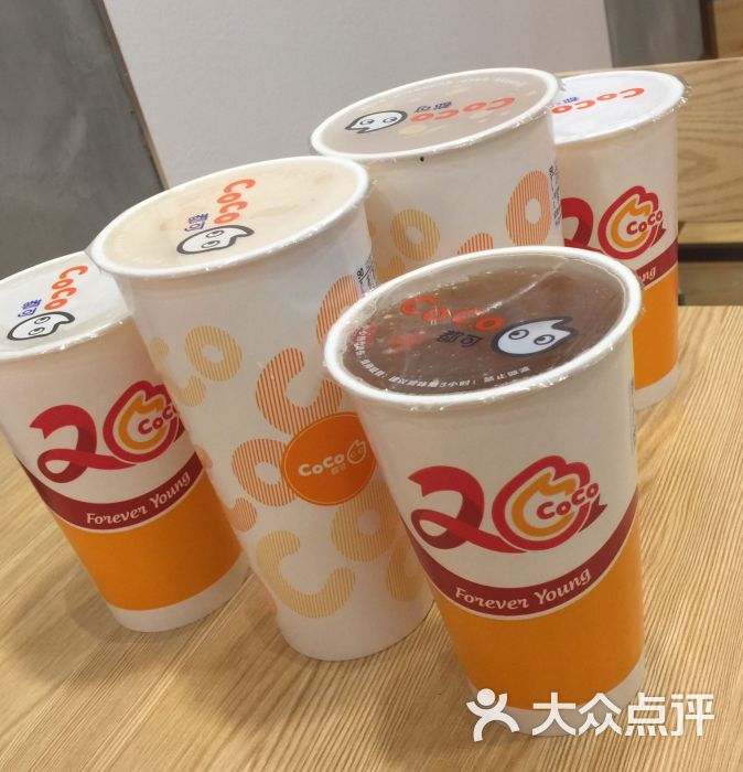 coco都可(复城广场店)布丁奶茶图片 - 第2张