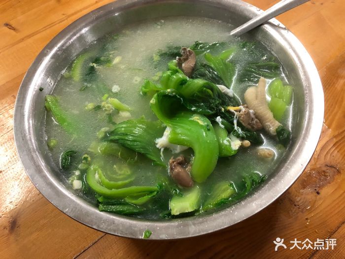 米佬烧鸡(洛溪店-芥菜鸡杂汤图片-广州美食-大众点评网