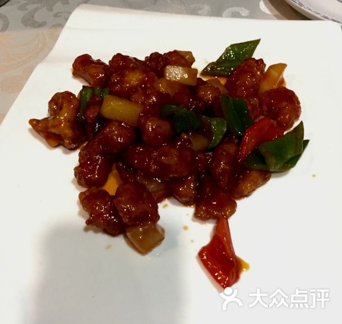 棋牌.启东平价海鲜-鲜果咕咾肉图片-上海美食