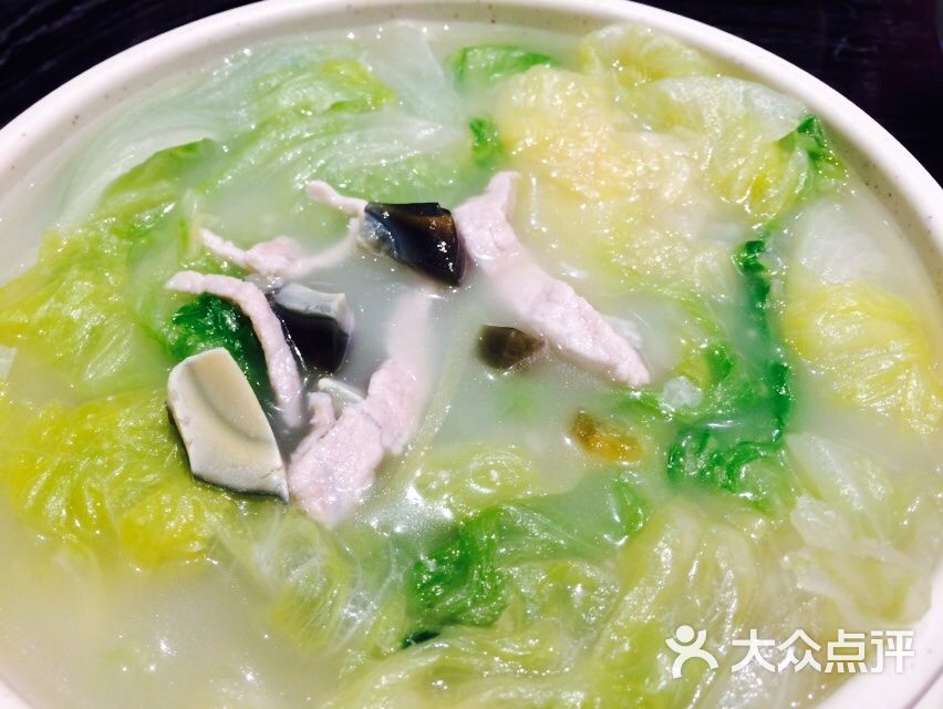 上汤生菜
