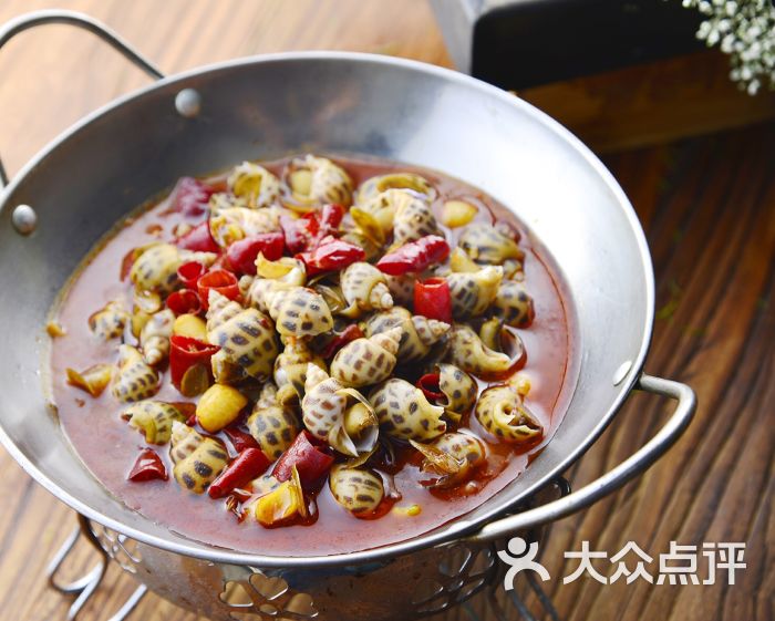 辣酒煮花螺
