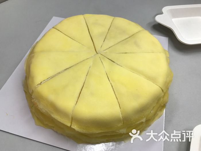 幸福西饼生日蛋糕(向西店)榴莲千层图片 - 第3张