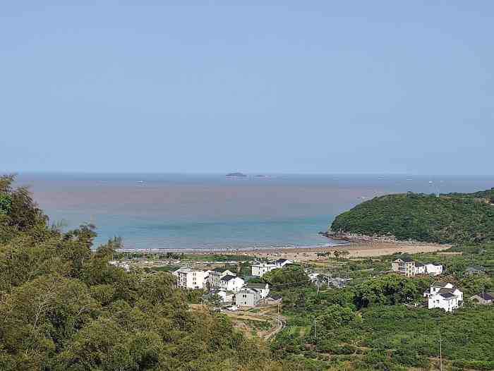 鹤浦大沙沙滩-"象山大沙村沙滩,在南田岛上,从宁波开车.