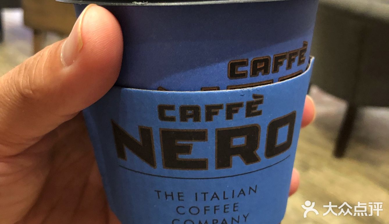 实名pickcaffè nero的latte,美式咖啡,味道真的太赞了!