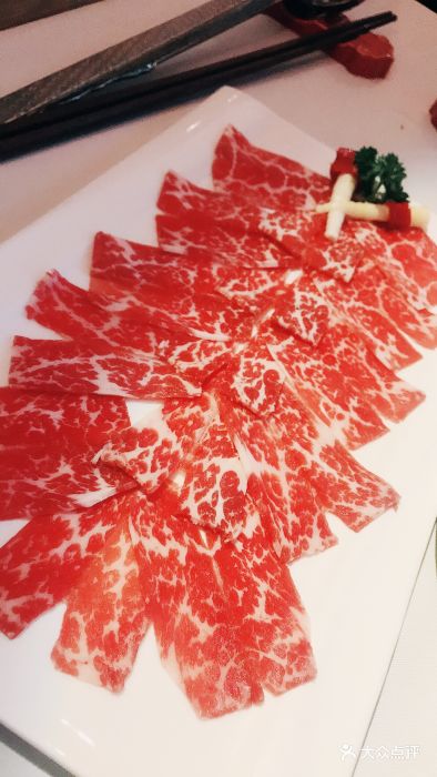雪花牛肉