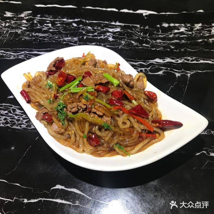 羊肉炒粉