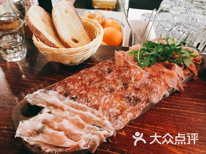 意大利冷切肉拼盘