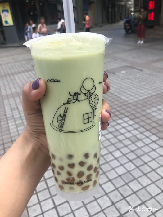 抹茶波霸奶茶