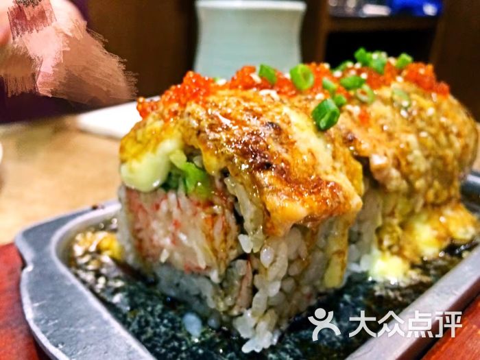 芝士三文鱼焗卷