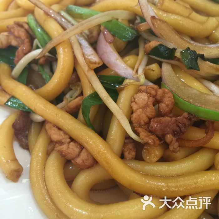 肉丝炒馇子