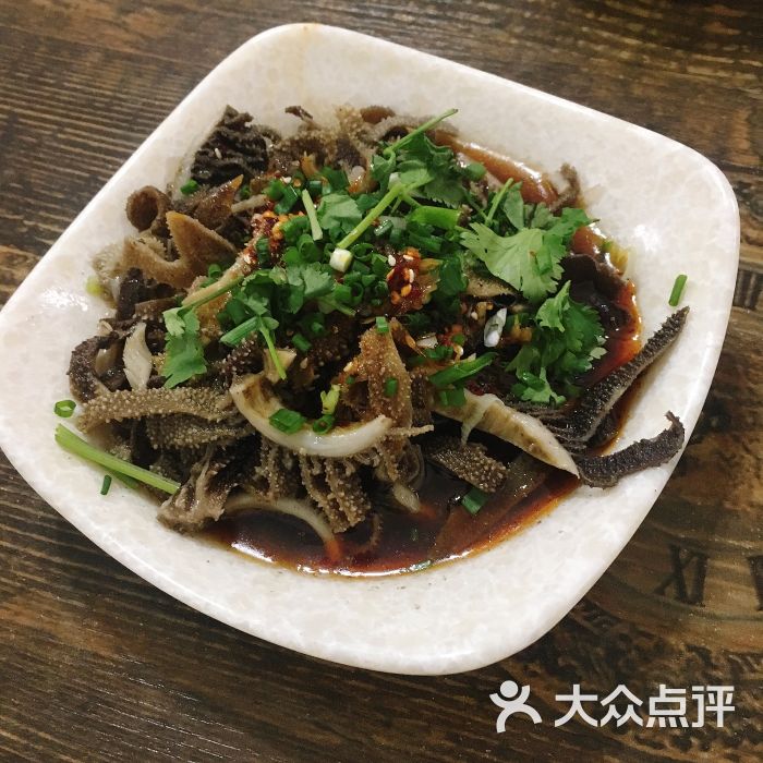 牛x跷脚牛肉(城市广场店)凉拌毛肚图片 第8张