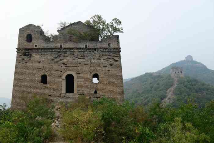 董家口景区-"董家口长城风景区#明长城周末三两个好友.