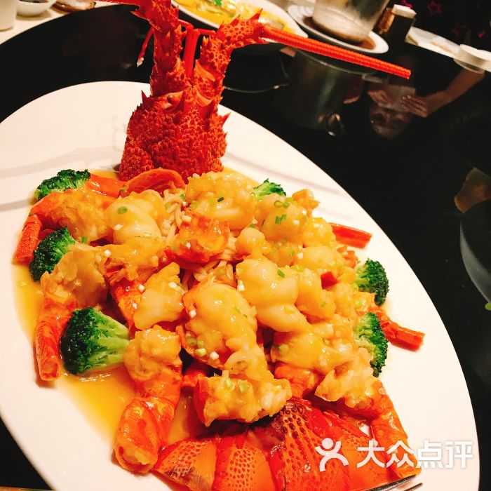 新荣记(上海广场店)-龙虾汤海鲜稻庭面-菜-龙虾汤海鲜