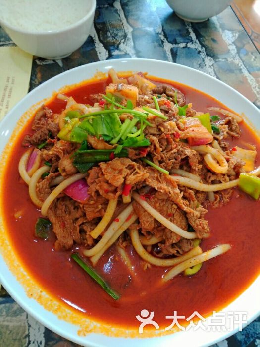 白记爆炒牛犊肉图片 - 第3张