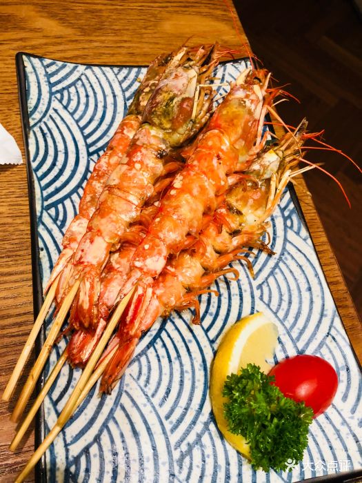 簪花日本料理(陆家嘴店)盐烤大明虾图片 - 第4张
