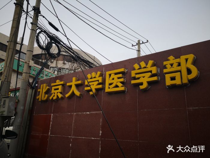 北大医学部公共卫生学院校门图片