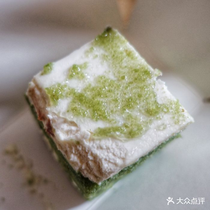 抹茶方块蛋糕