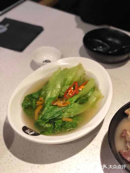 新仙清汤牛腩(八佰伴店)清汤生菜图片 - 第977张