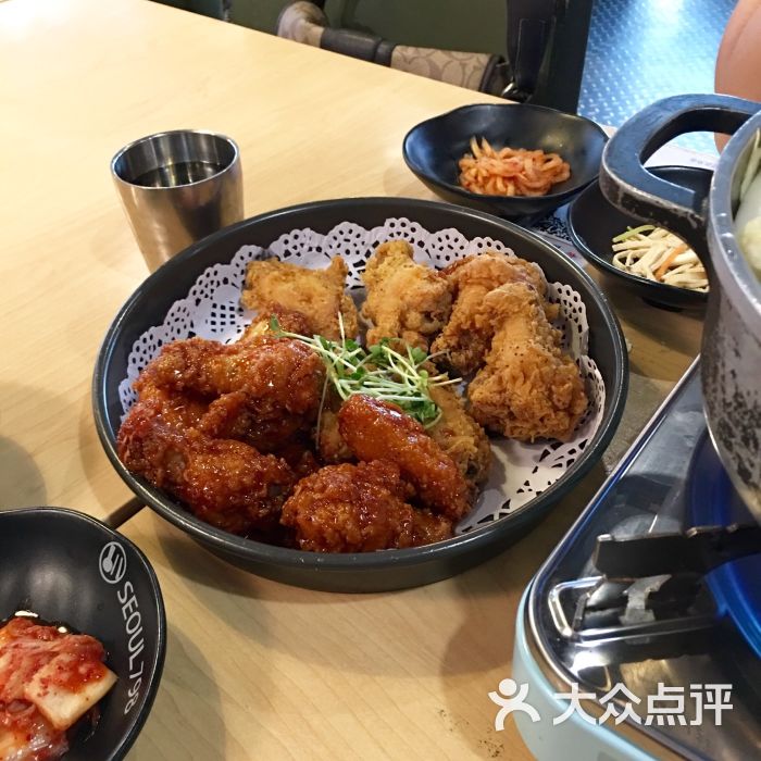 首尔798韩国料理地区(五道口东源店)炸鸡半半图片 - 第829张