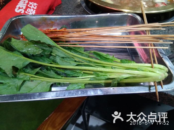 川天猴串串香菠菜串串图片 - 第6张