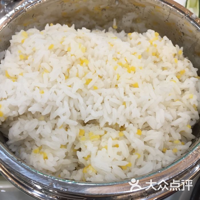 白饭(加玉米粒)