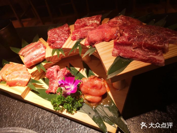 赤谷·日式烧肉居酒屋(石景山店)烤肉拼盘图片 - 第2张