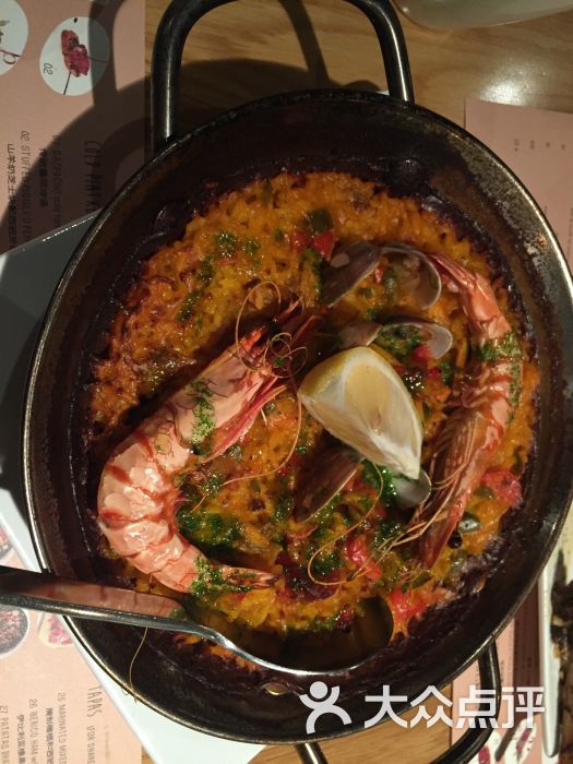 PINTXOS-瓦伦西亚海鲜饭图片-上海美食-大众