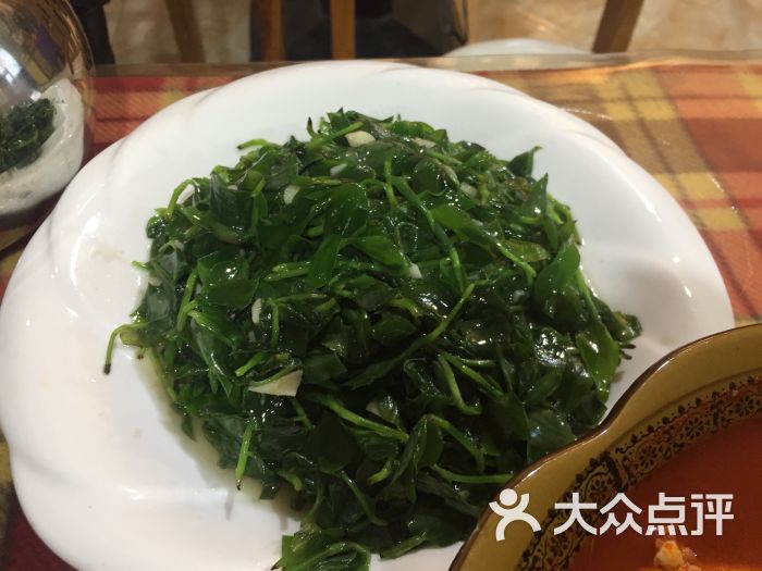 黔人百味(黄果树店)-野生竹叶菜图片-黄果树美食-大众