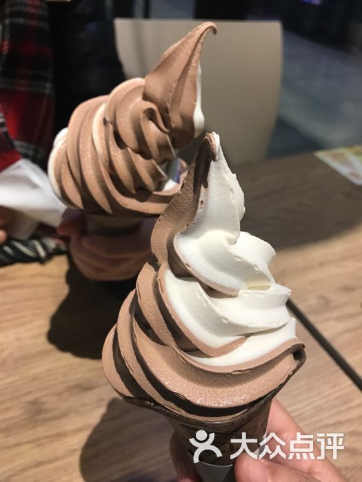 比利时巧克力冰淇淋花筒