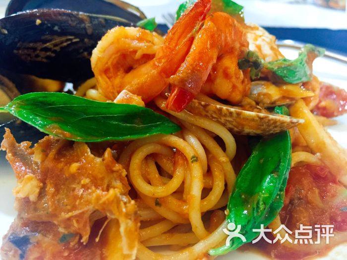 海鲜意大利面
