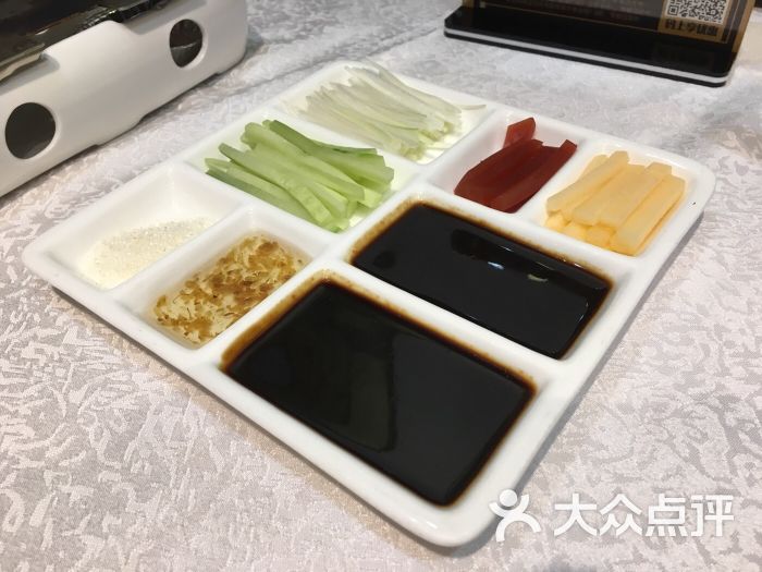 京味民福烤鸭店(北京烤鸭)烤鸭配菜图片 - 第3张