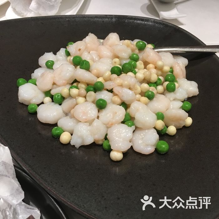 海味观 鸡头米炒虾仁                 xiaoyuandyiyi           粗的