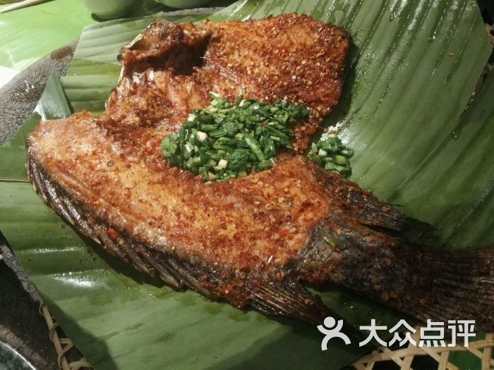 彩泥云南菜-西双版纳(环球港店)图片烤罗非鱼麝香-第4张怎么分辨傣家猫咖啡图片