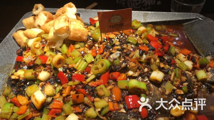 南锣肥猫烤鱼:乌江鱼,肉嫩鲜美刺不多,有团购.北