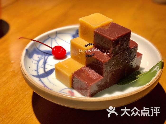 豌豆黄红豆凉糕