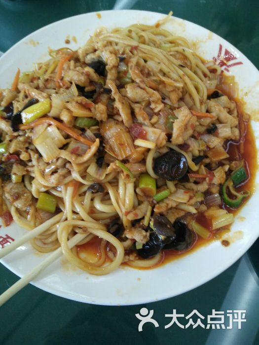 鱼香肉丝炒面