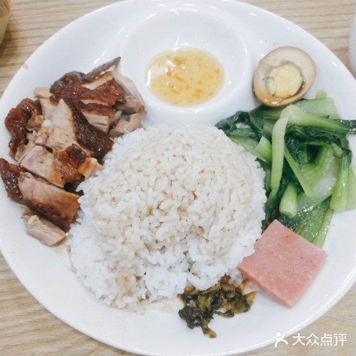 明路烧鸭套餐饭