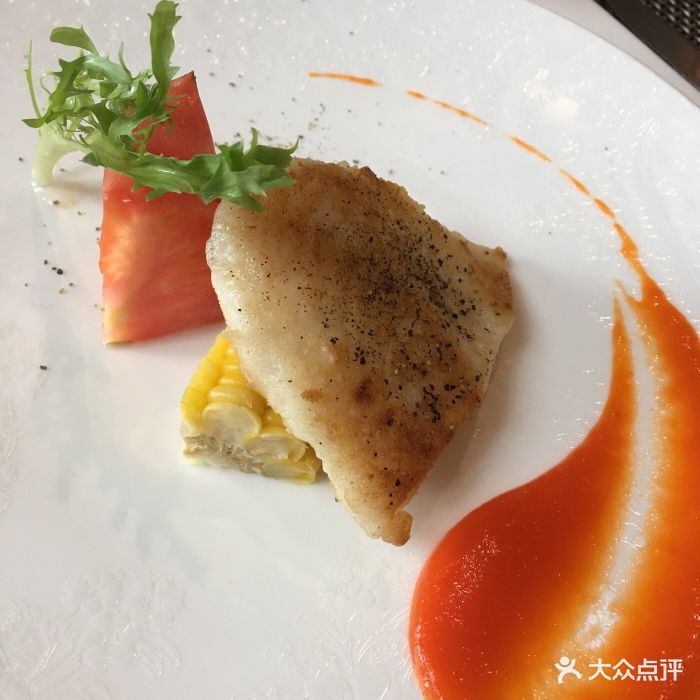 香樟花园●法式铁板料理(星汉街店)煎鱼图片 - 第2674张