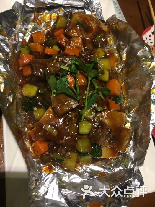 锡纸牛排