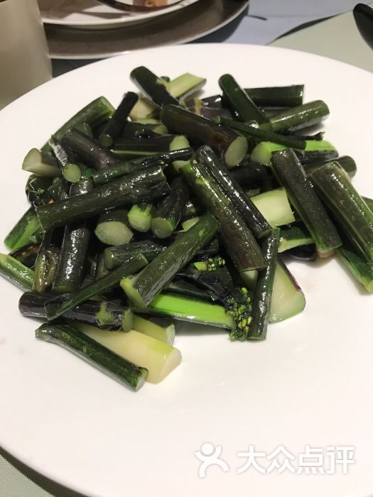 蒜蓉红菜苔