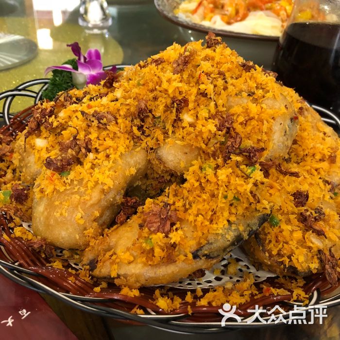 百丈园(陈村花卉美食店)避风塘茄瓜夹图片 - 第85张