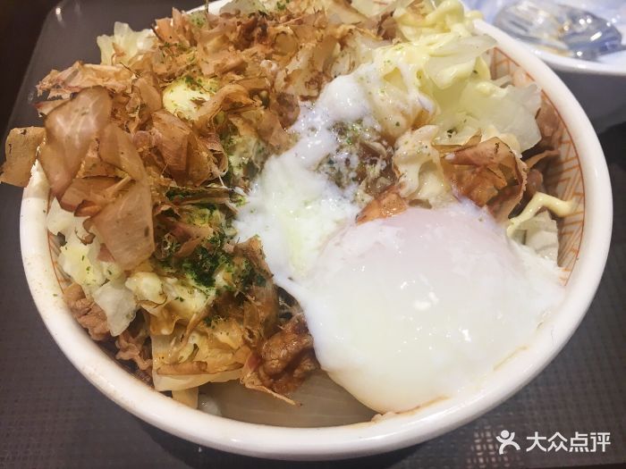 大阪烧牛丼