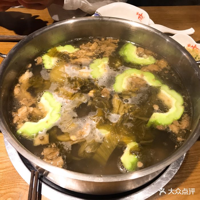 牛a潮汕牛肉火锅(天河北店)酸菜苦瓜牛杂锅底图片 - 第246张