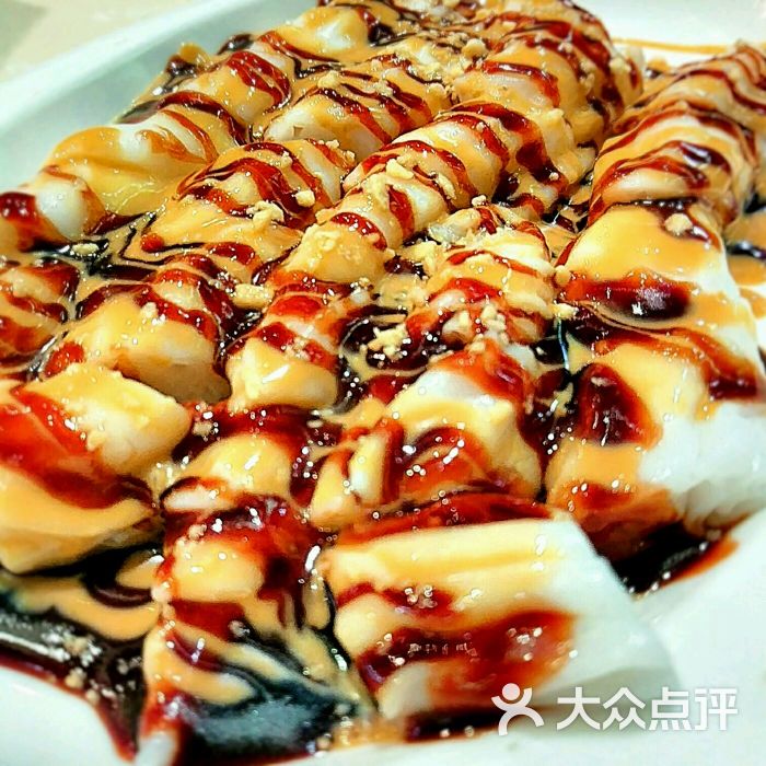 香港池仔记肠粉王(博多新记襄阳南路店)招牌混酱肠粉图片 - 第1769张
