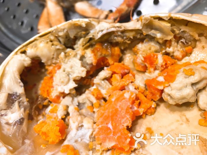 蒸灵海鲜蒸汽火锅-面包蟹图片-上海美食-大众点评网